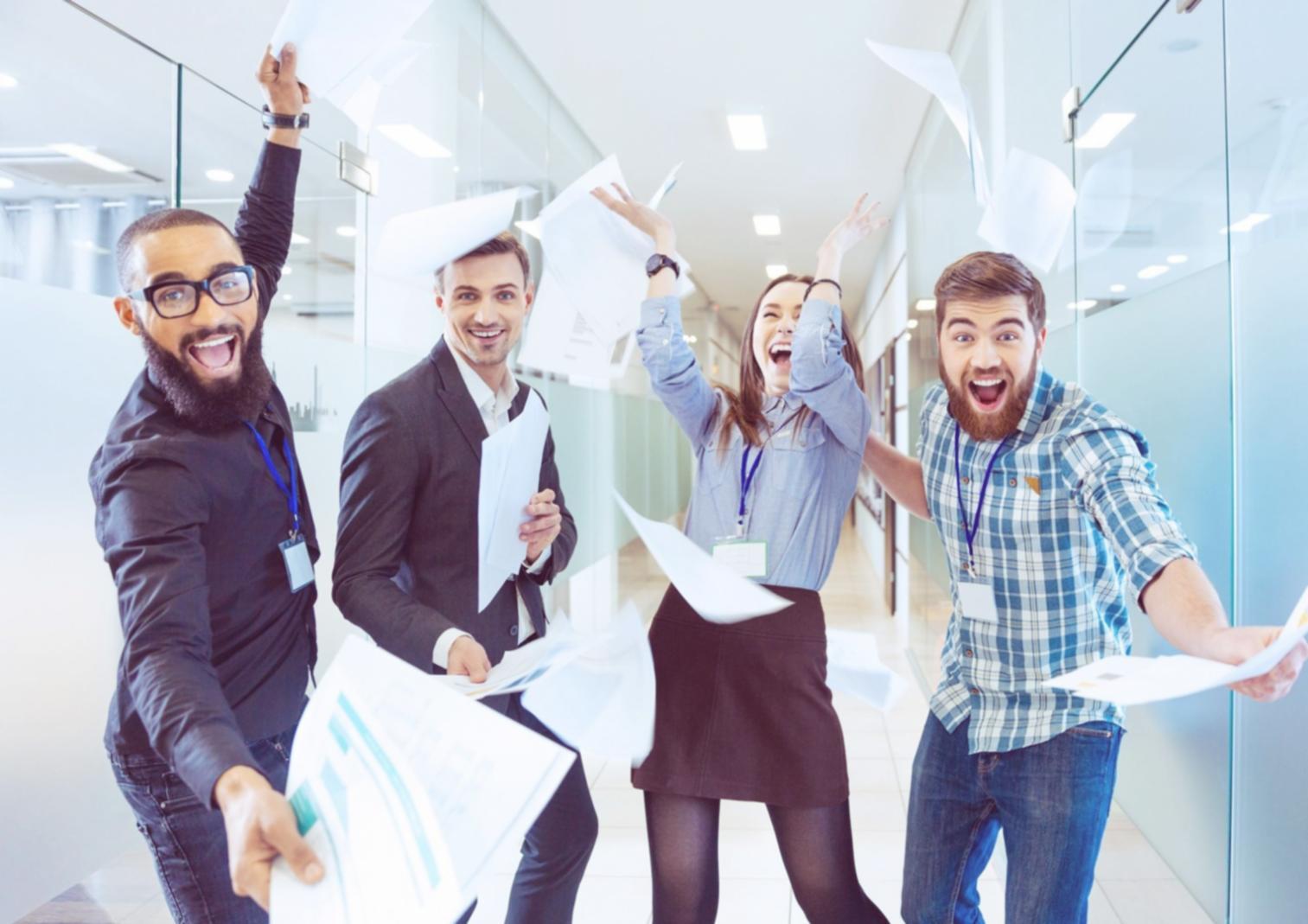 Ejemplo de hoja de cálculo financiera organizada